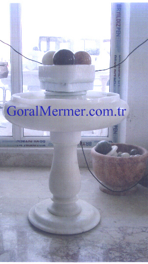 mermer fıskiye